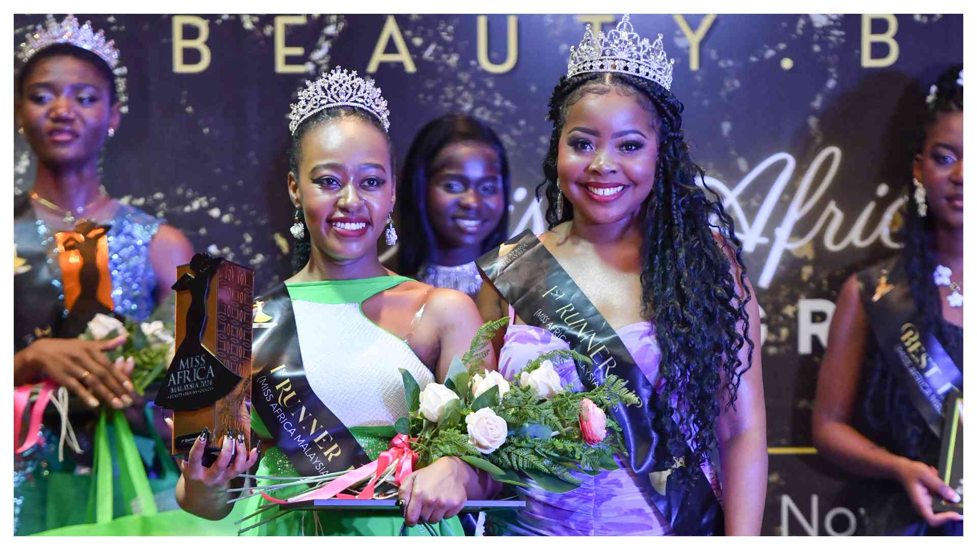 Kenyan journalist Angella Kailu shines at the Miss Africa Malaysia 2024