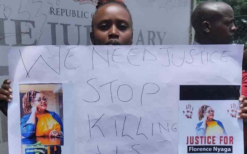 Six months on, slain Florence Nyagah's family waits for justice