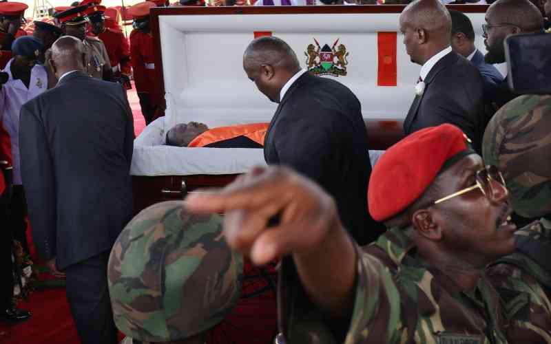  Public to view Raila's body in Bondo as final return underway