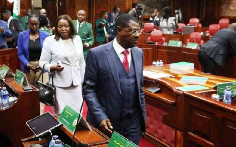 Azimio pushes to remove Wetang'ula as Speaker over bias