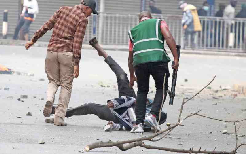 Outrage as mask vendor shot in the head at close range by police