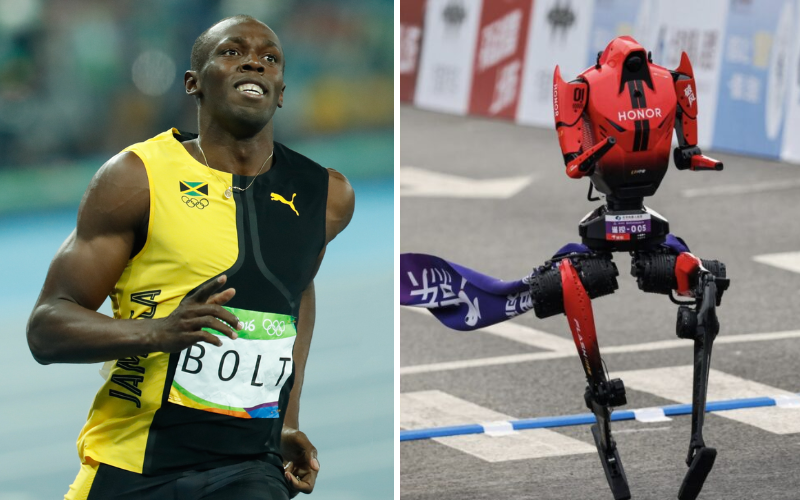 China's humanoid robot clocks 9.39 seconds to beat Usain Bolt's 100m record
