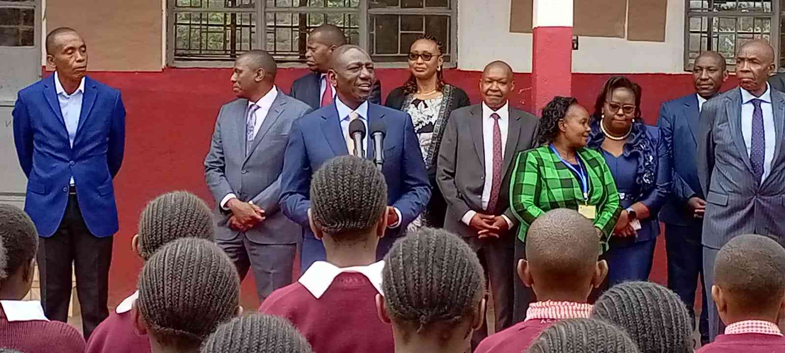 President Ruto oversees exam distribution as final KCPE starts