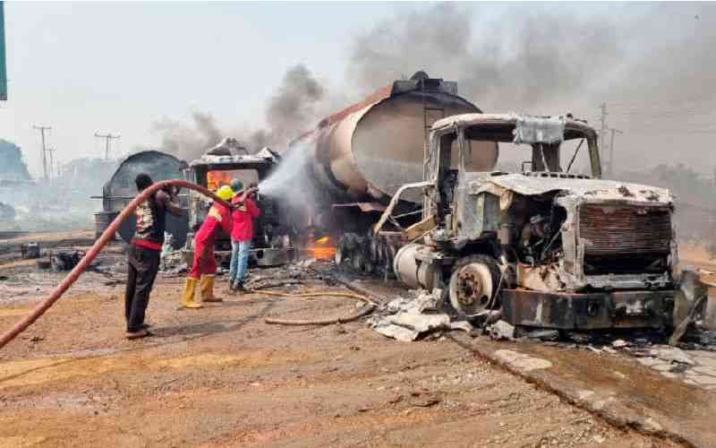 Latest Nigeria petrol tanker accident kills 18