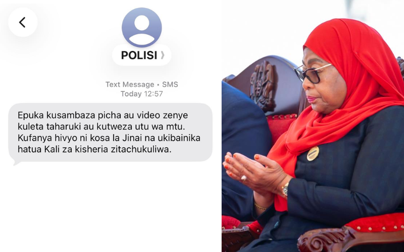 Tanzanian police warn citizens of treason charges over inciting social media posts