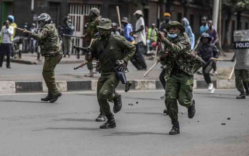 Kenya's police's dalliance wit...
