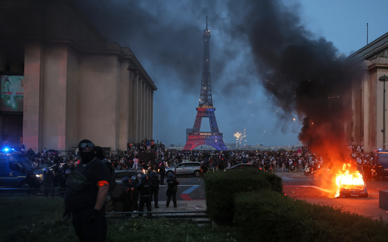 Over 280 arrested as PSG victory celebrations turn violent across Paris