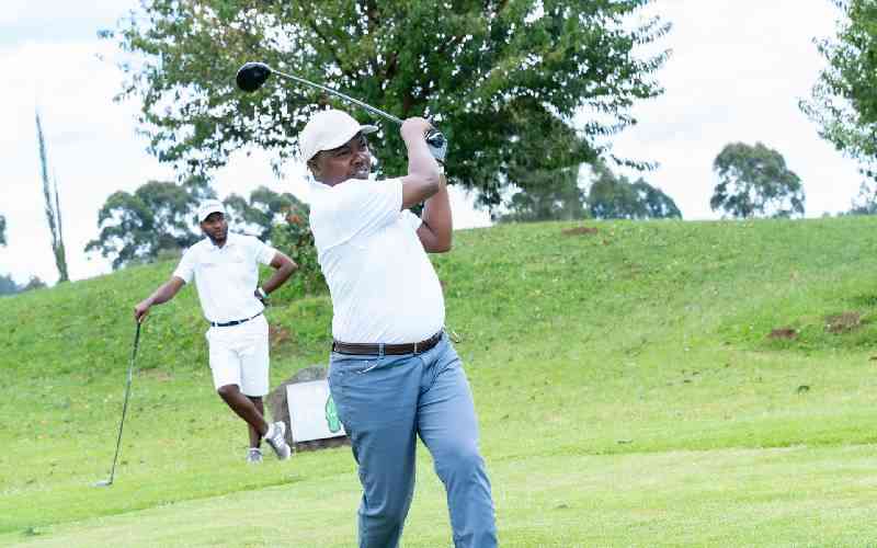 Njogu and Cunji top Mt. Kipipiri Open Golf championships