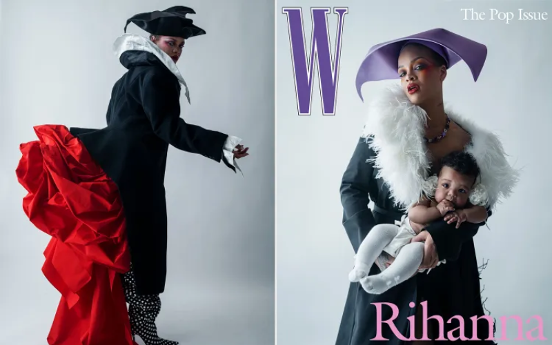 Rihanna's daughter Rocki Irish steals spotlight in debut 'W Magazine' cover shoot