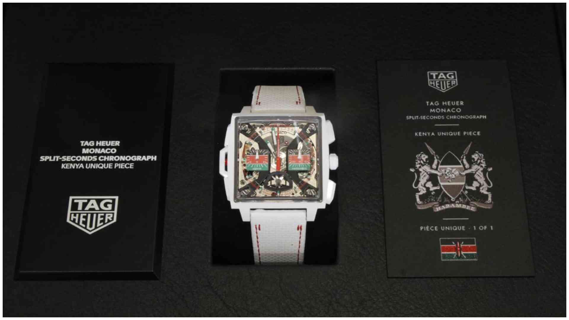 TAG Heuer unveils one-of-a-kind watch celebrating Kenya