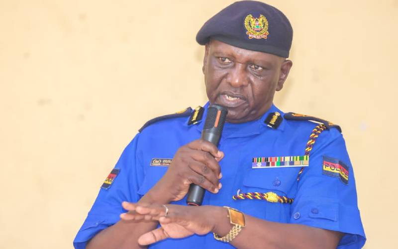 IG Kanja: We know who funded attack on Senator Osotsi