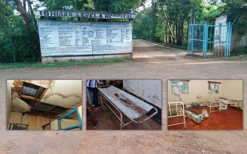 PHOTOS: Decay, neglect and equipment shortages expose crisis at Ishiara Level IV Hospital