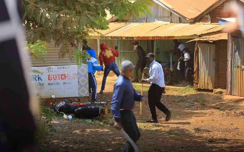 Can President Ruto ever crush goons?