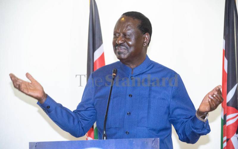 Raila Odinga's legal team meets IEBC over running mate