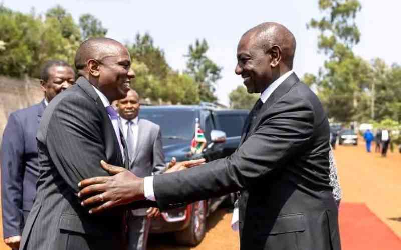 Ruto leads in honouring Ichung'wah's father, urges Kenyans to believe in themselves