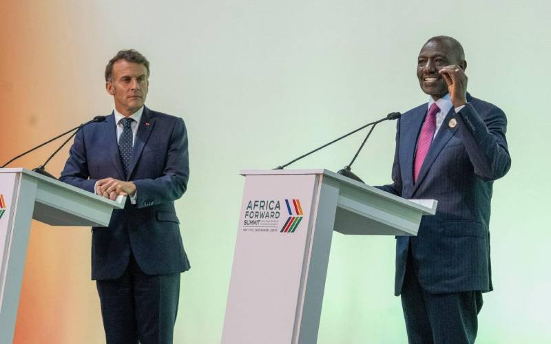 Ruto, Macron push for African financial sovereignty ahead of G7 talks