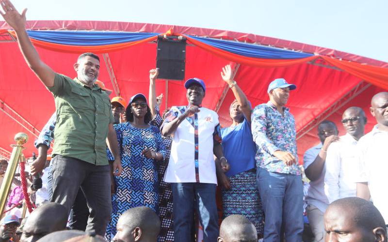 Women leaders ask Raila Odinga to pick Martha Karua as his running mate