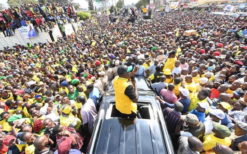 Low key presidential campaigns in William Ruto's Rift Valley turf