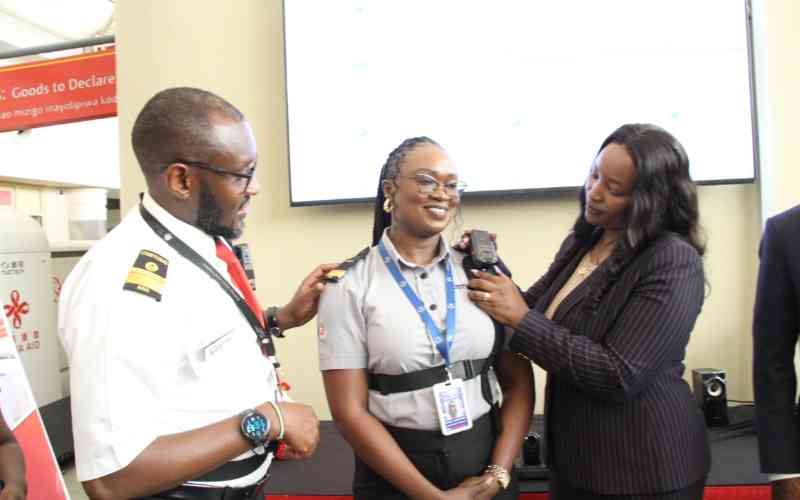 KRA rolls out body cameras for customs officers