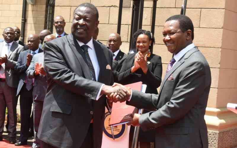 In pictures: Musalia Mudavadi formally takes over Foreign Affairs docket