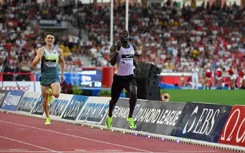 Wanyonyi eyes glory in London after world record run in Monaco