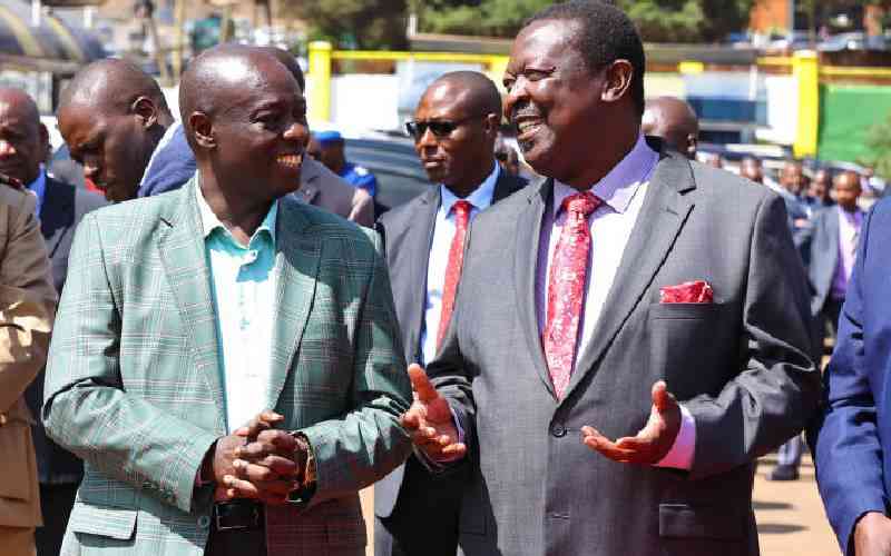 Musalia Mudavadi yet to find his feet in new office after a decade out in the cold