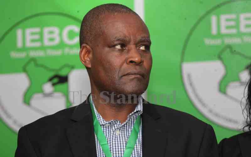 IEBC commissioner Francis Wanderi resigns