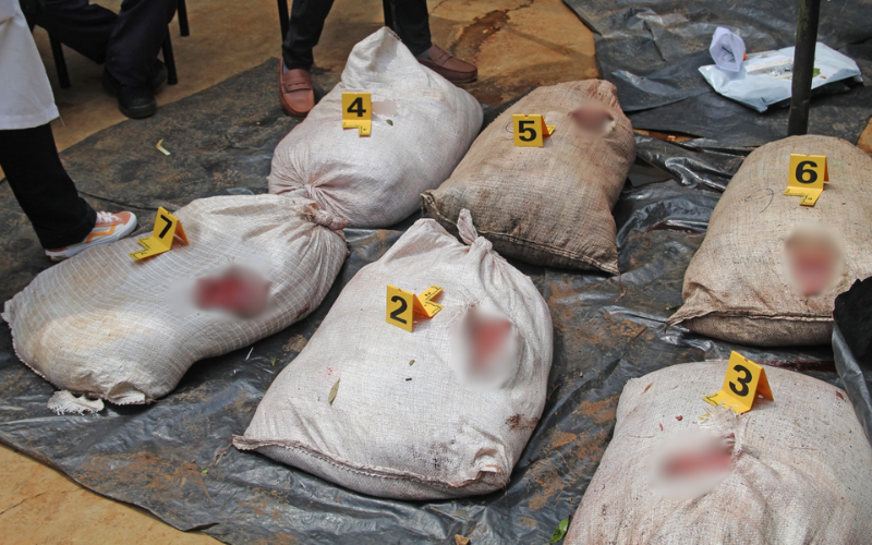 Kiambu police seize 1,000kg of suspected zebra meat in slaughterhouse raid