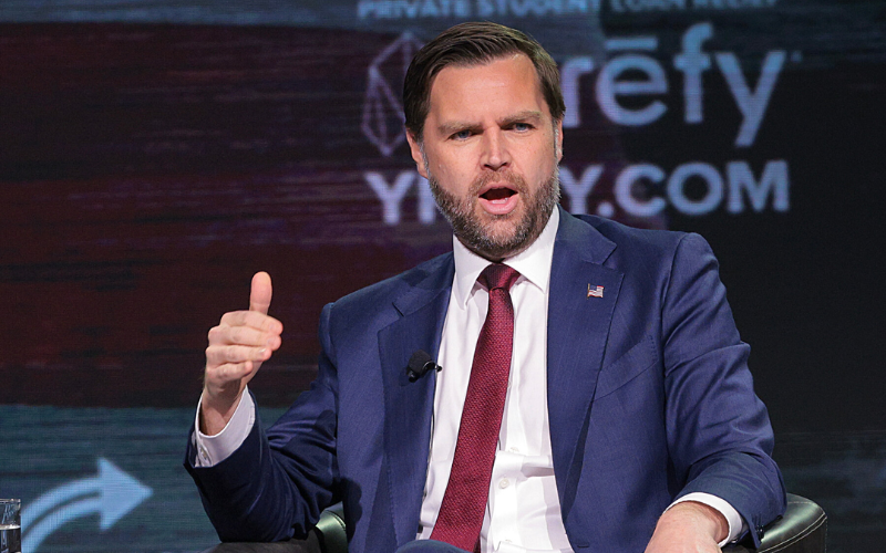 US Vice President JD Vance heckled on stage as Gaza war tensions erupt mid-forum