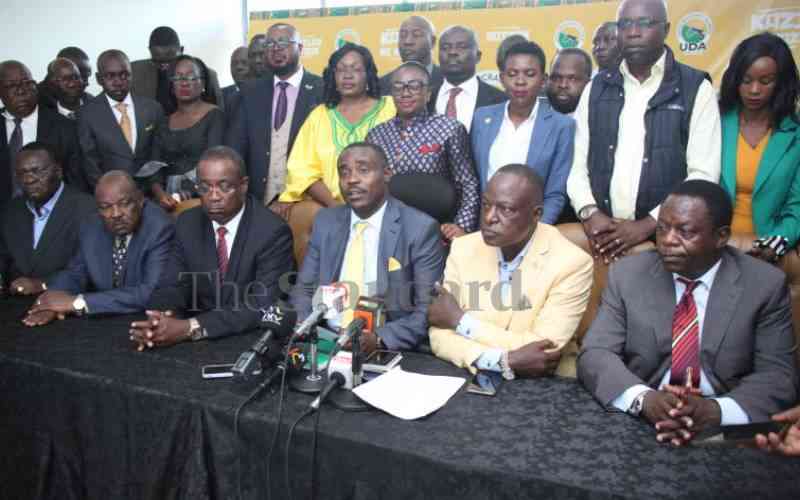 Win for UDA as Raila allies defect