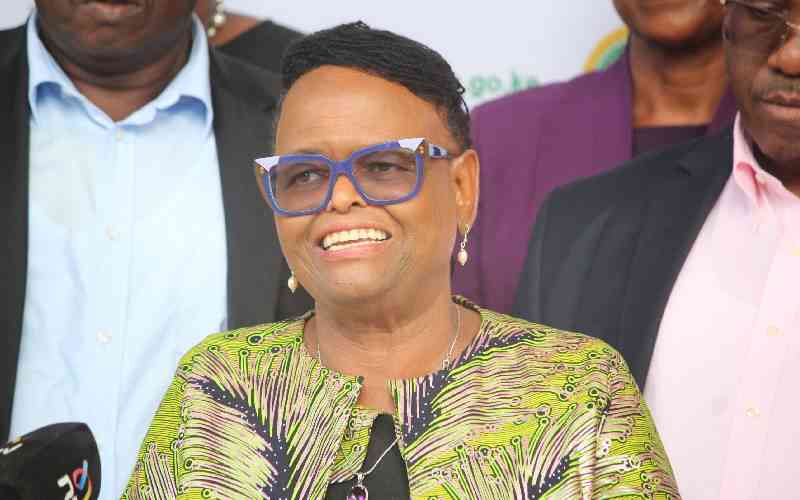 CJ Koome raises the alarm over Bungoma's rising teenage pregnancies
