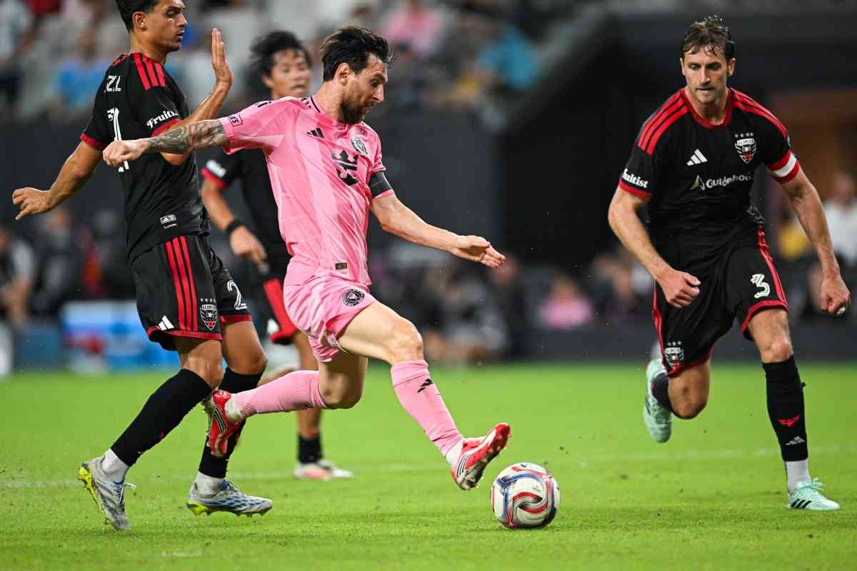 Messi nets brace to win in first match after Argentina exit