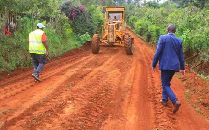 Mwangaza's Sh531 million roads project opens up rural areas