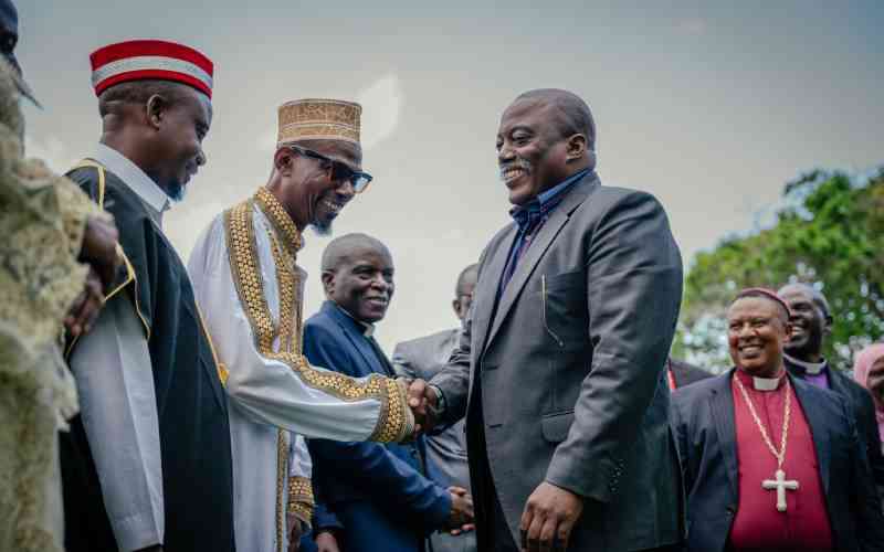 Ex-leader Kabila back in DR Congo in M23-held city