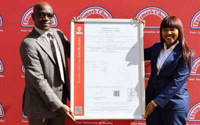 Farmer's Choice achieves global food safety