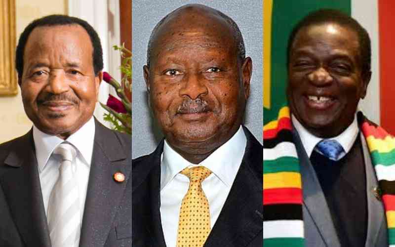 Decades in power: African countries with the oldest presidents