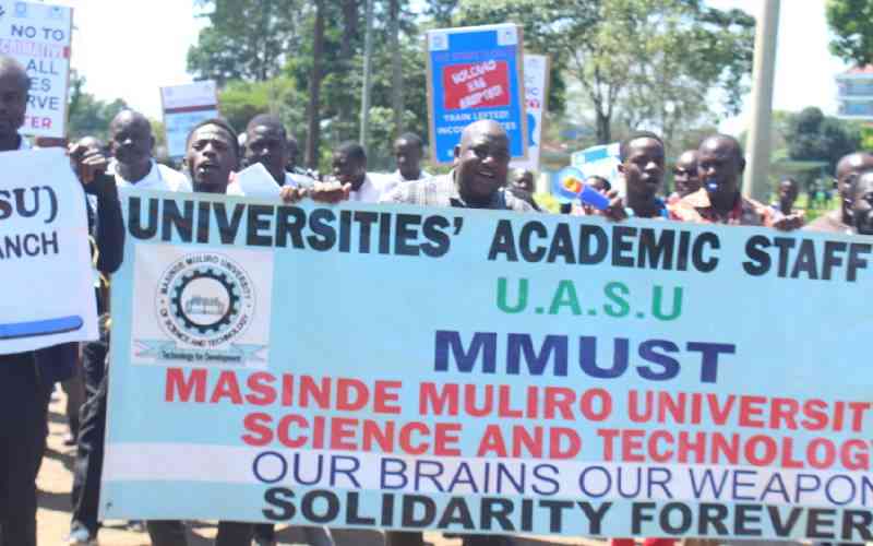 Learning in varsities paralysed as details emerge on offer unions rejected