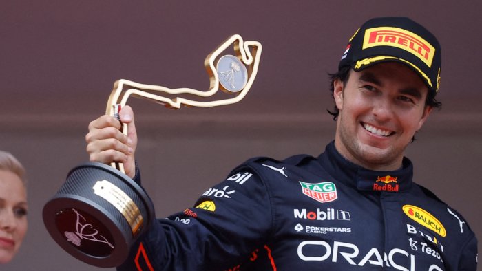 Perez wins dramatic wet-dry F1 Monaco GP