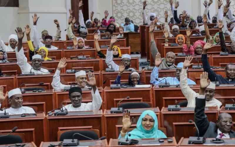 Chad parliament adopts unlimited, seven-year presidential terms