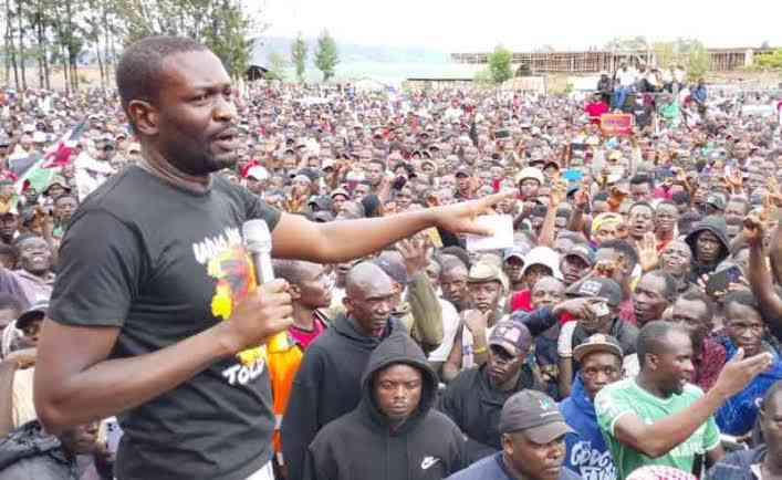 Three arrested over attack on Linda Mwananchi convoy in Kisii