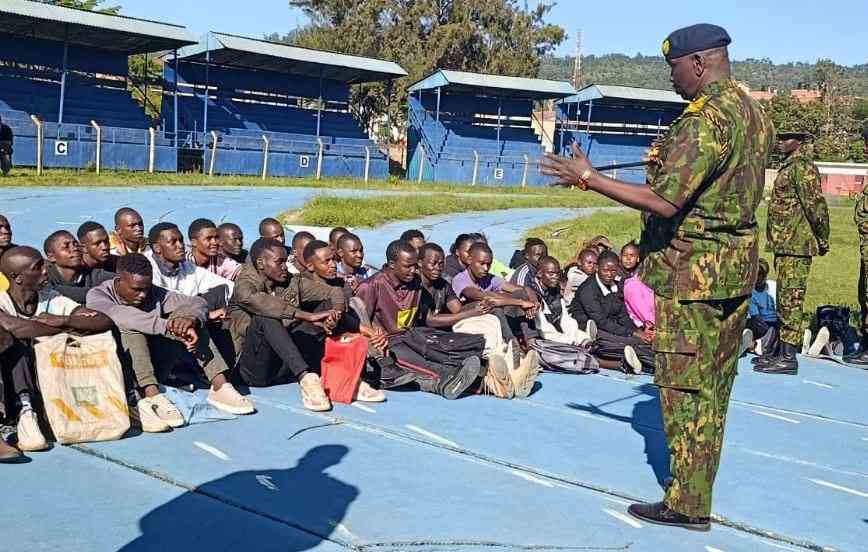 Police recruitment draws massive turnout after three years