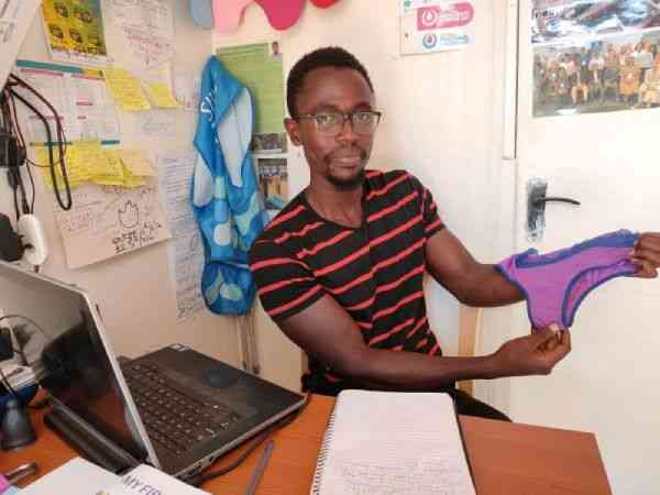 Daniel Karanja- the activist trying to end men's stigma around menstruation