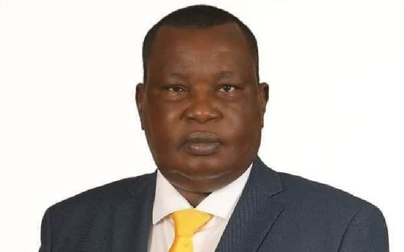 Baringo Deputy Governor Charles Kipng'ok dead