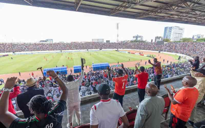 Please don't, Ruto pleads with ticketless Harambee Stars fans