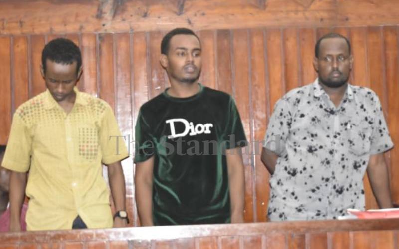 Three detained for 14 days over suspected terror plot