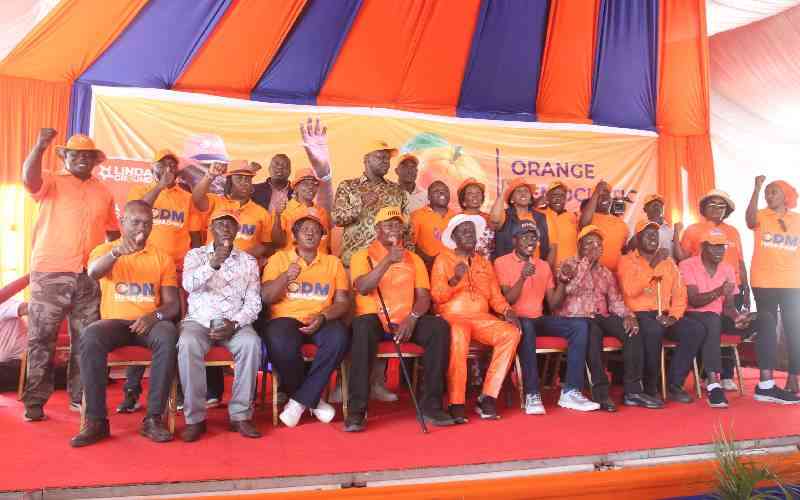 ODM is suffering from serious leadership and ideological paucity
