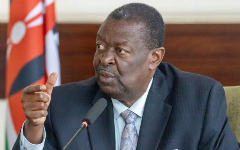 Mudavadi rejects ICC calls as political violence concerns rise