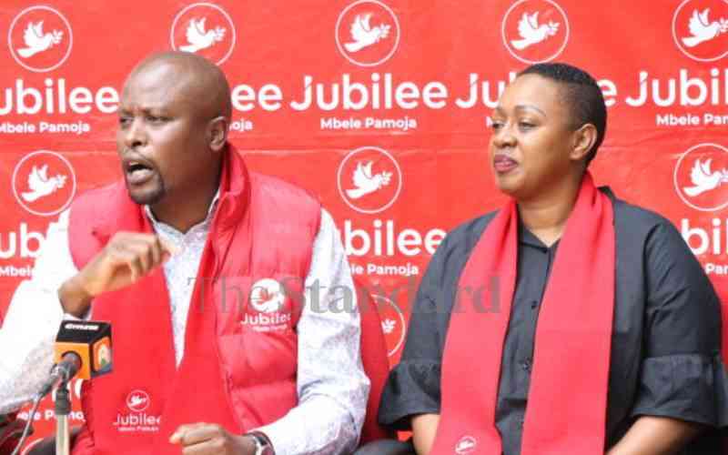Jubilee wrangles escalate as Kega cancels NDC convened by Uhuru