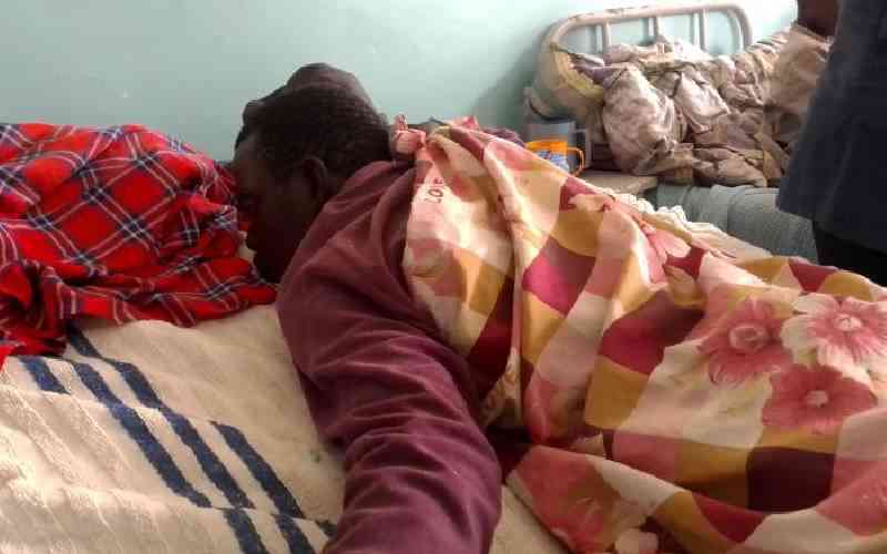 Man wants KFS officers punished for attacking and burning his son