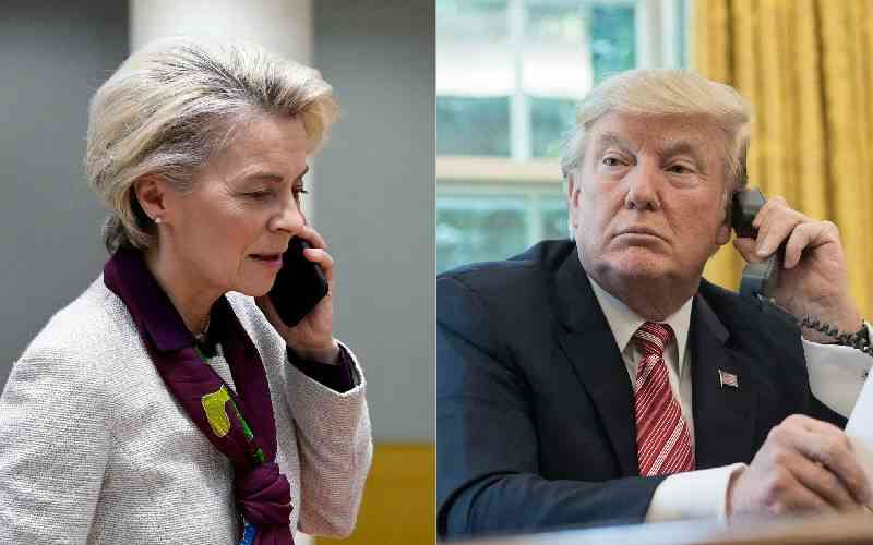 EU chief, Trump had 'good exchange' by phone Sunday